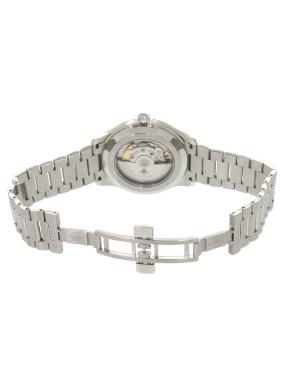 Gucci Eryx Date 126.3 Silver SS Automatic Watch main image 5